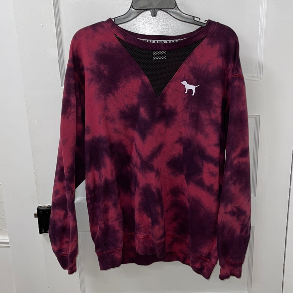 VS pink sweatshirt